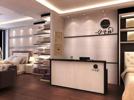 伊兰丝家纺四川南充60平米专卖店开业